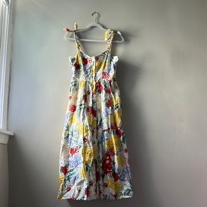 Floral Print UO Maxi Dress